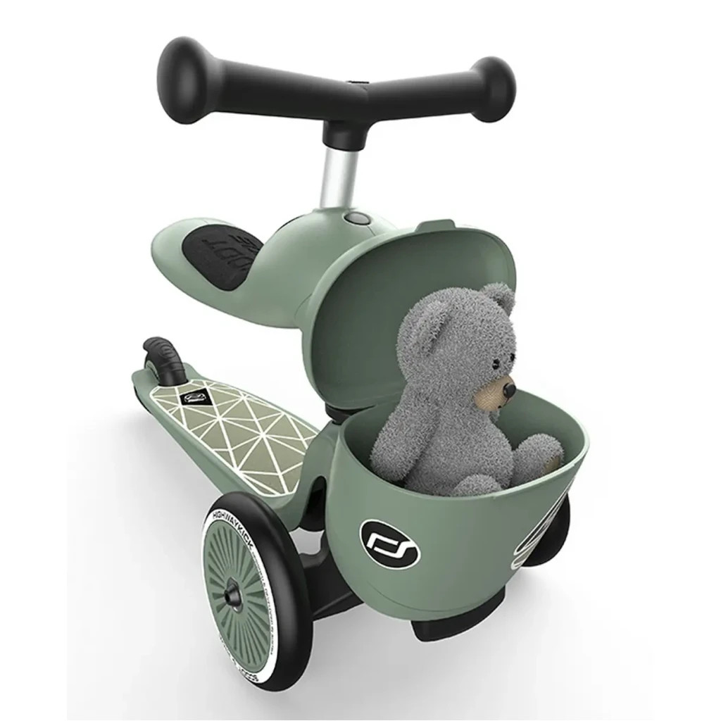 Самокат Scoot&Ride Highwaykick-1 Lifestyle зелений (SR-210621-GREENLINES) - зображення 3