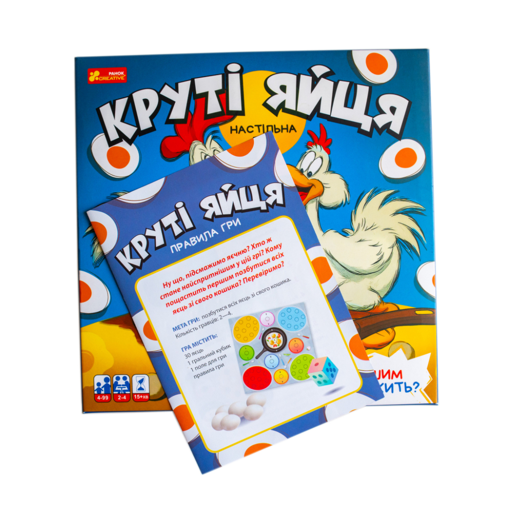 Настільна гра Ранок Круті яйця (4827476920993) - зображення 6