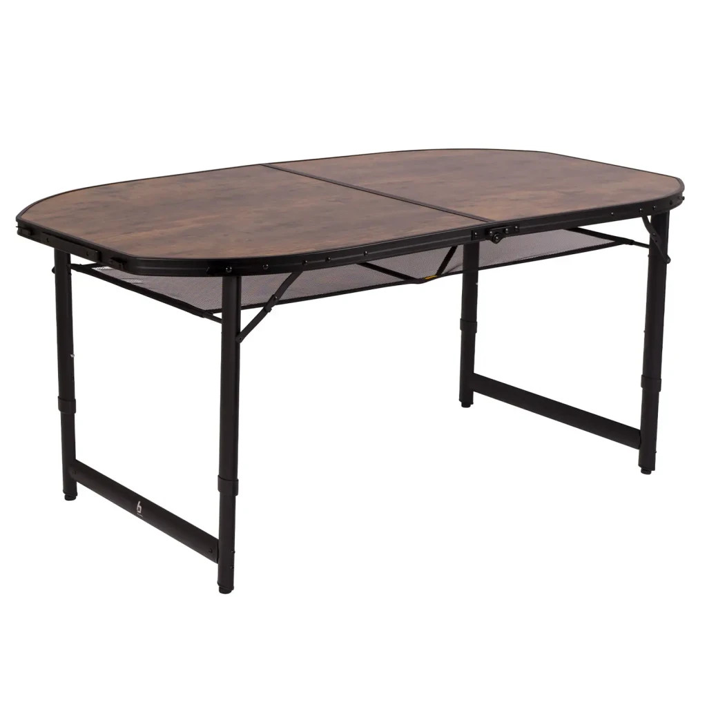 Туристичний стіл Bo-Camp Woodbine 150 x 80 см Коричневий (1404230) (DAS301532) - зображення 2