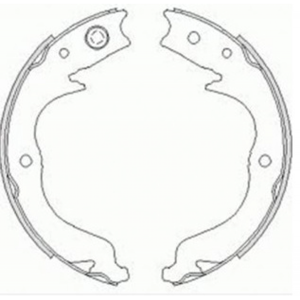 Гальмівні колодки Bosch 0 986 487 739 - зображення 1