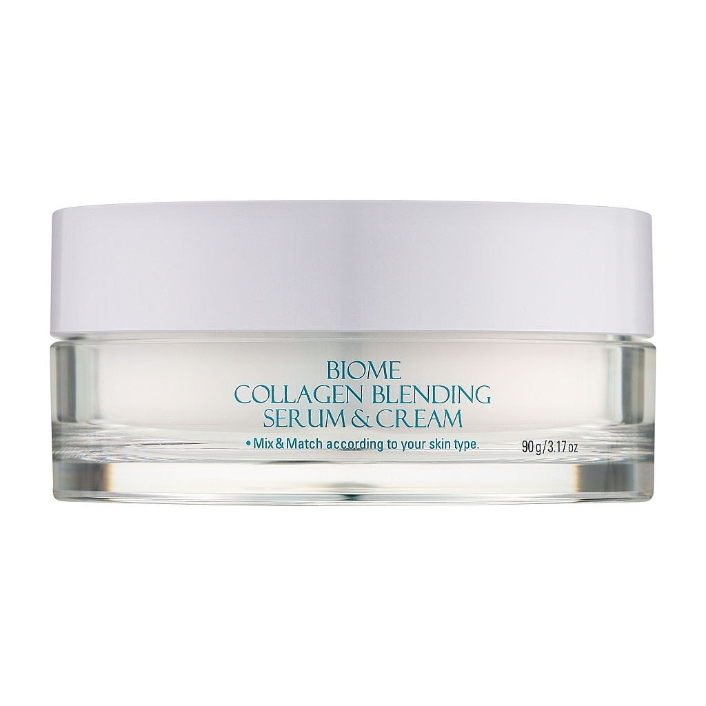 Крем для обличчя Prreti Biome Collagen Blending Serum & Cream 2in1 90 г (8809738324370) - зображення 1