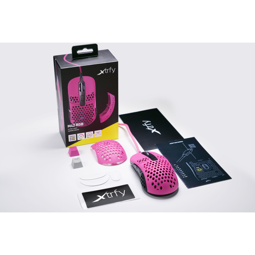 Мишка Xtrfy M42 RGB Pink (XG-M42-RGB-PINK) - зображення 12