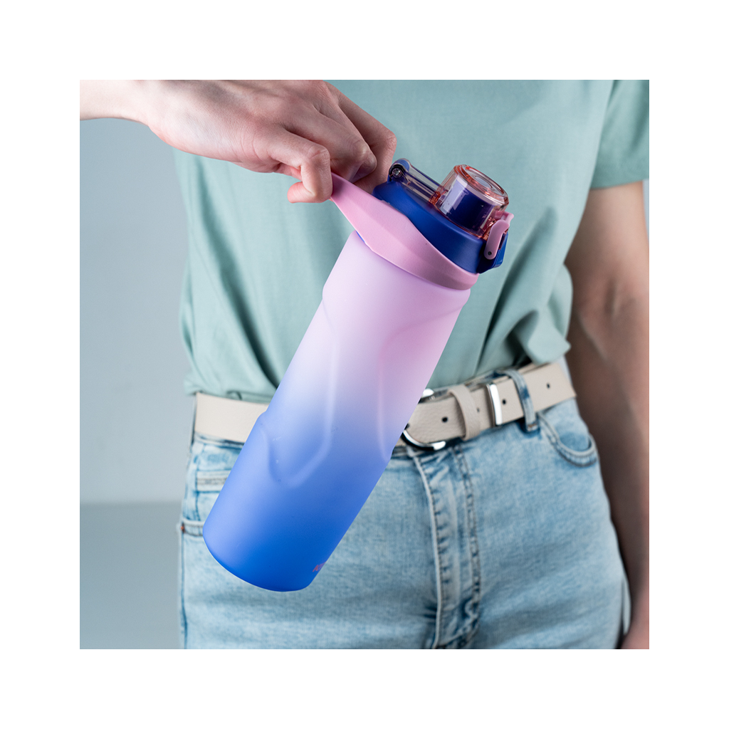 Поїльник-непроливайка Kite 760 мл, фіолетово-рожева (K24-1200-2) - зображення 5