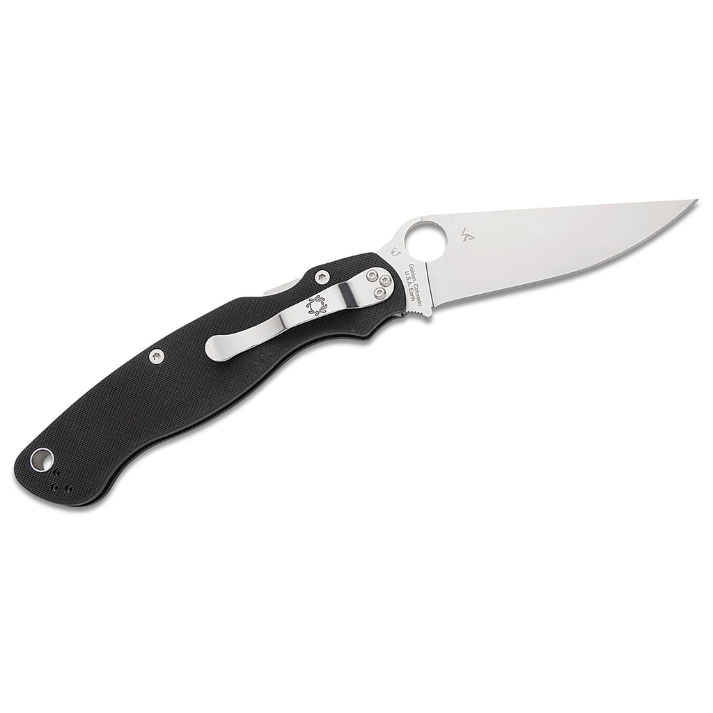 Ніж Spyderco Military 2 Satin S30V Black G10 (C36GP2) - зображення 2