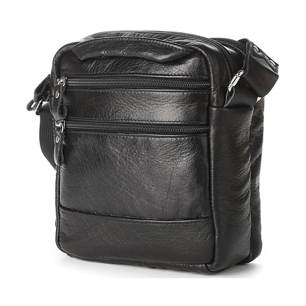 Сумка Shvigel Шкіряна Чорна (00926) - зображення 4