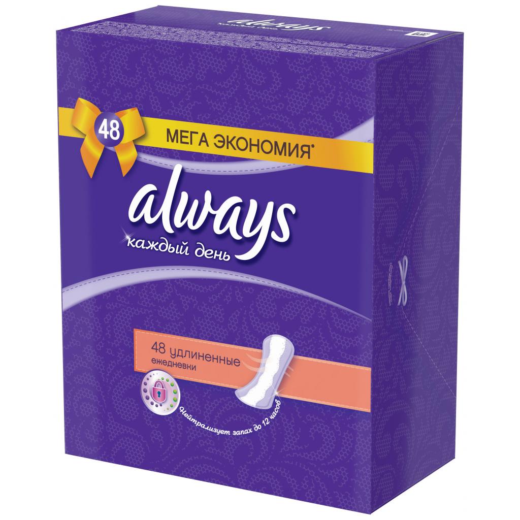 Щоденні прокладки Always Every day Large 48 шт (4015400586302) - зображення 3