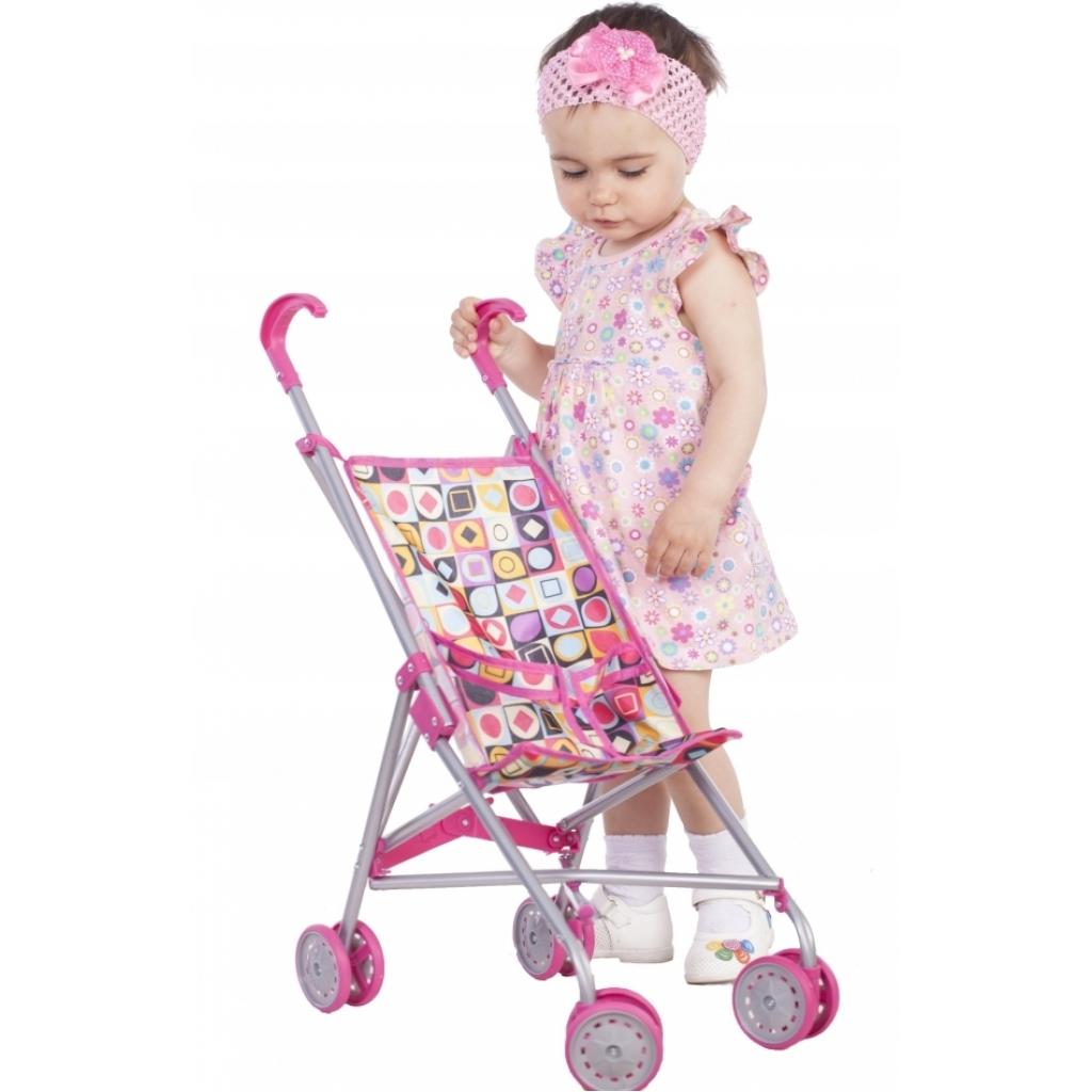 Коляска для ляльок Todsy стролер Walky Різнокольорова (9302C) - зображення 4