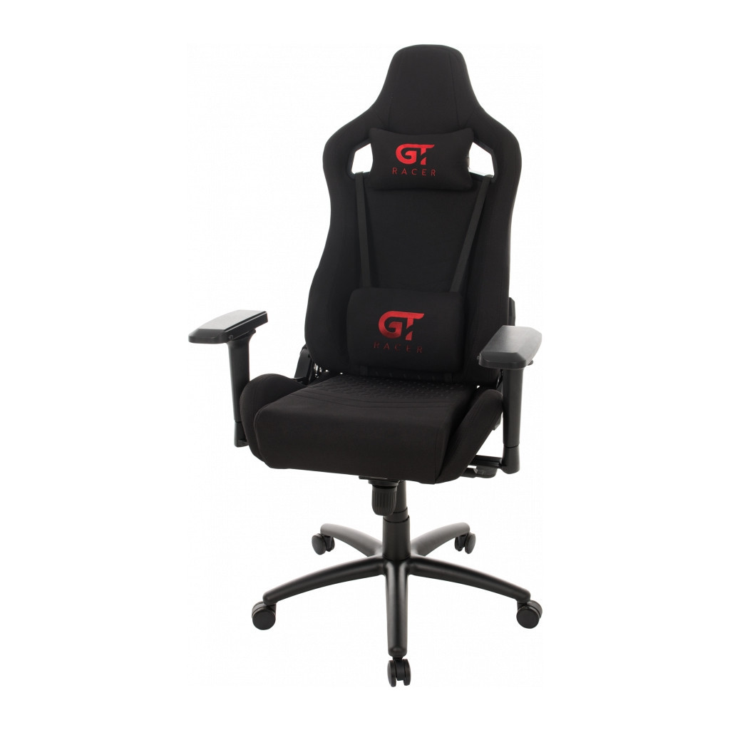 Крісло ігрове GT Racer X-0712 Shadow Black - зображення 1