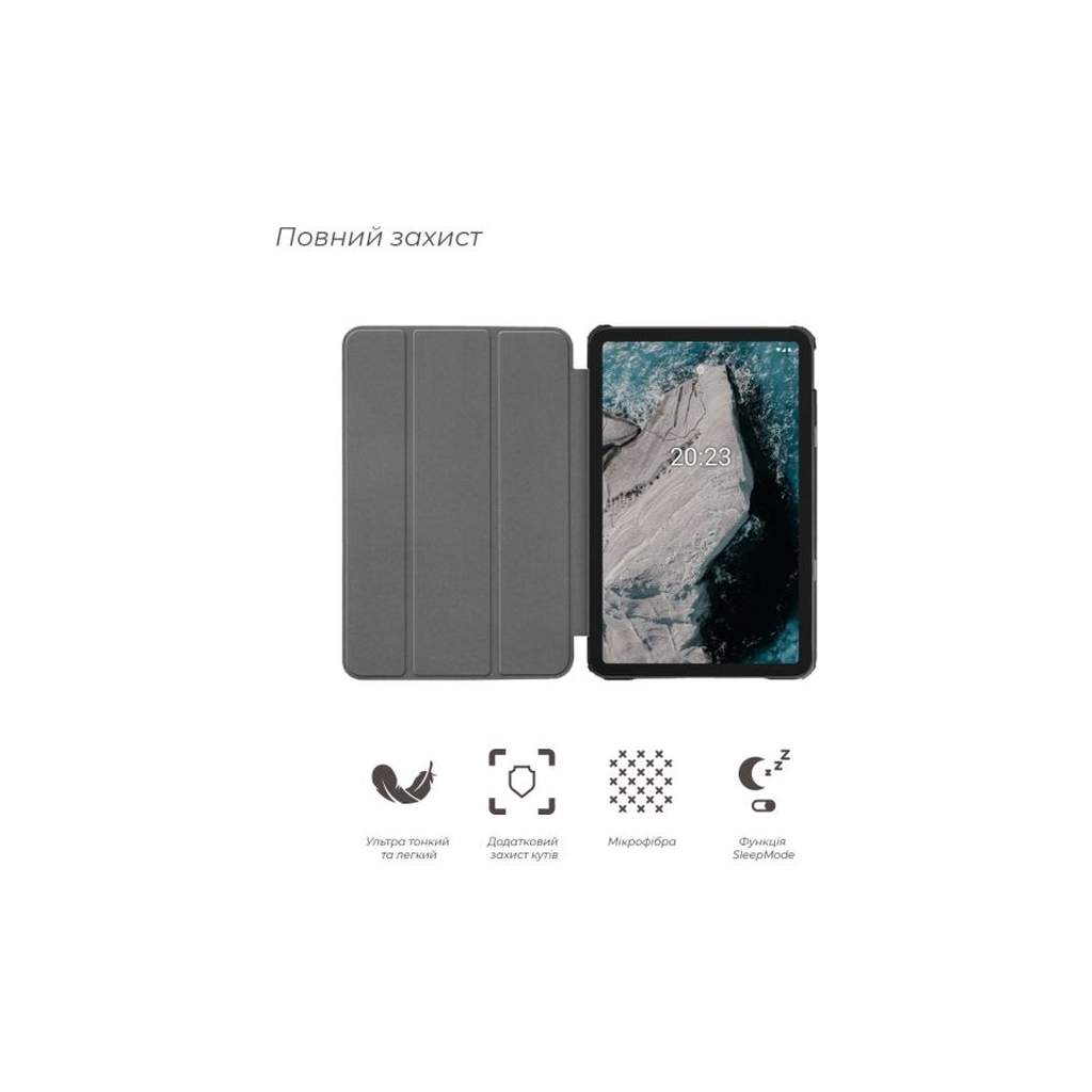Чохол до планшета BeCover Smart Case Nokia T20 10.4" Green (708047) - зображення 7