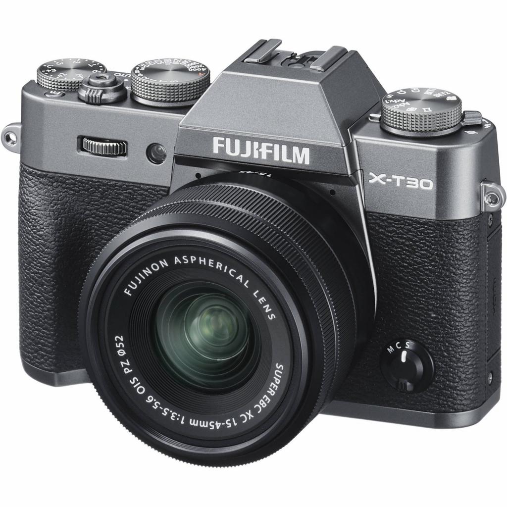 Цифровий фотоапарат Fujifilm X-T30 + XC 15-45mm F3.5-5.6 Kit Charcoal Silver (16619401) - зображення 1