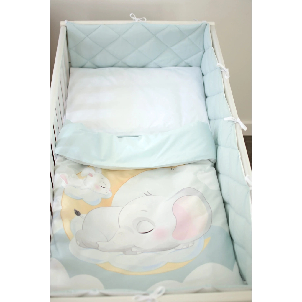 Дитячий постільний набір Верес "Слоник стьобаний" (6 од ) (219.12) - изображение 1