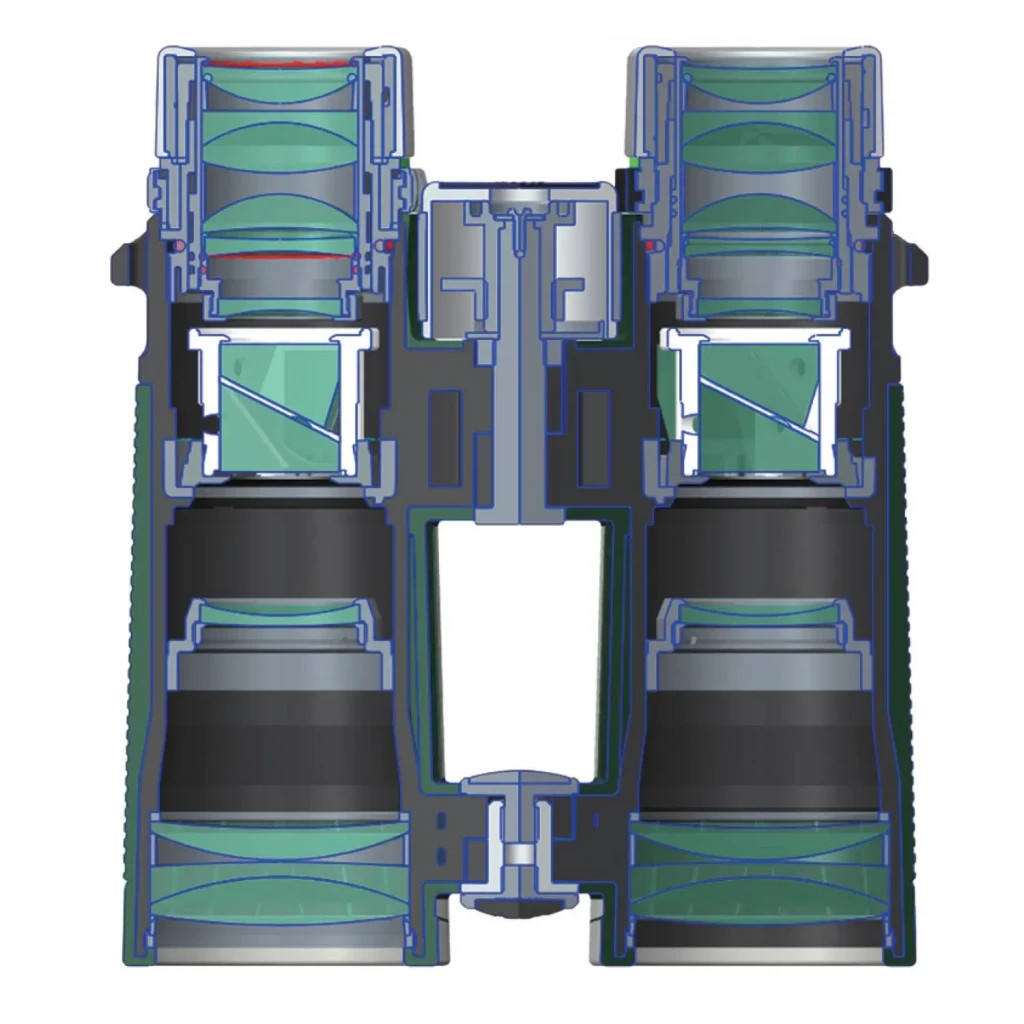 Бінокль Vanguard VEO HD 10x42 WP (VEO HD 1042) (DAS301530) - зображення 3