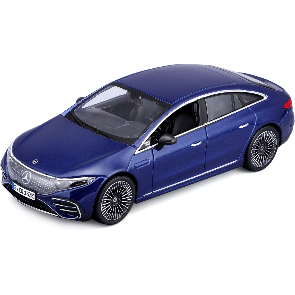 Машина Maisto Mercedes-Benz EQS 2022 1:24 Синій металік (32902 met. blue) - зображення 6