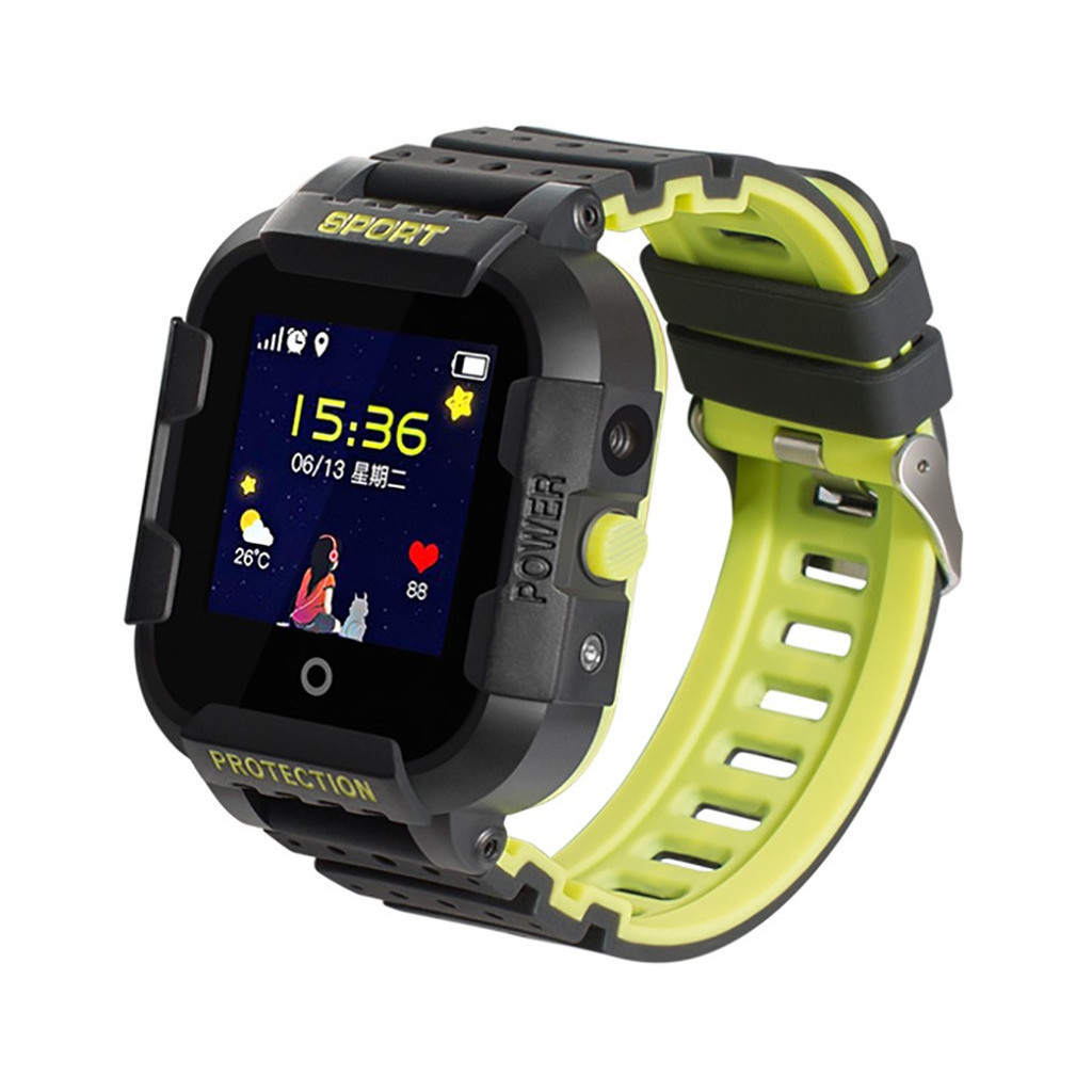 Смарт-годинник UWatch KT03 Kid sport smart watch Black (F_86973) - зображення 1