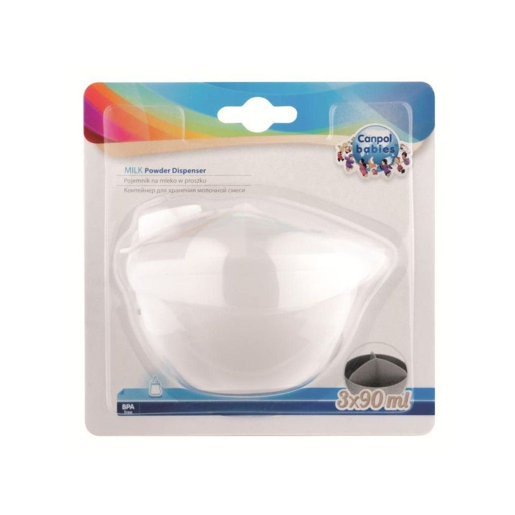 Контейнер для зберігання грудного молока Canpol babies білий (56/014_whi) - зображення 2