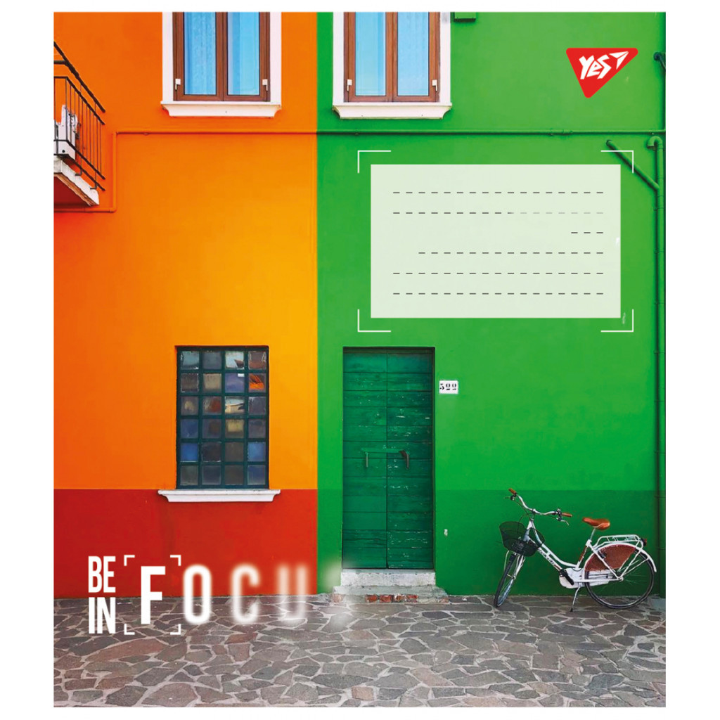 Зошит Yes Be in focus 96 аркушів лінія (767425) - зображення 6