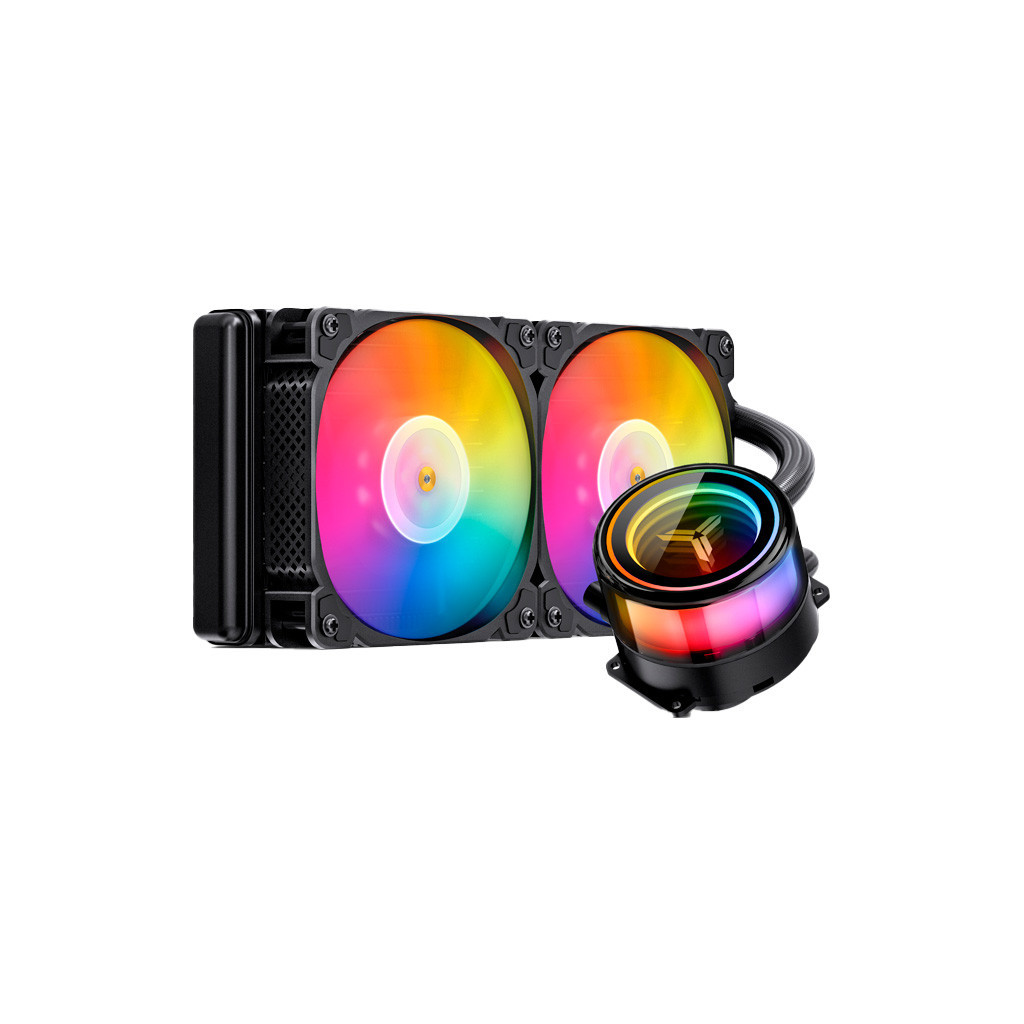 Система рідинного охолодження JONSBO TW7-240 ARGB Black - зображення 1