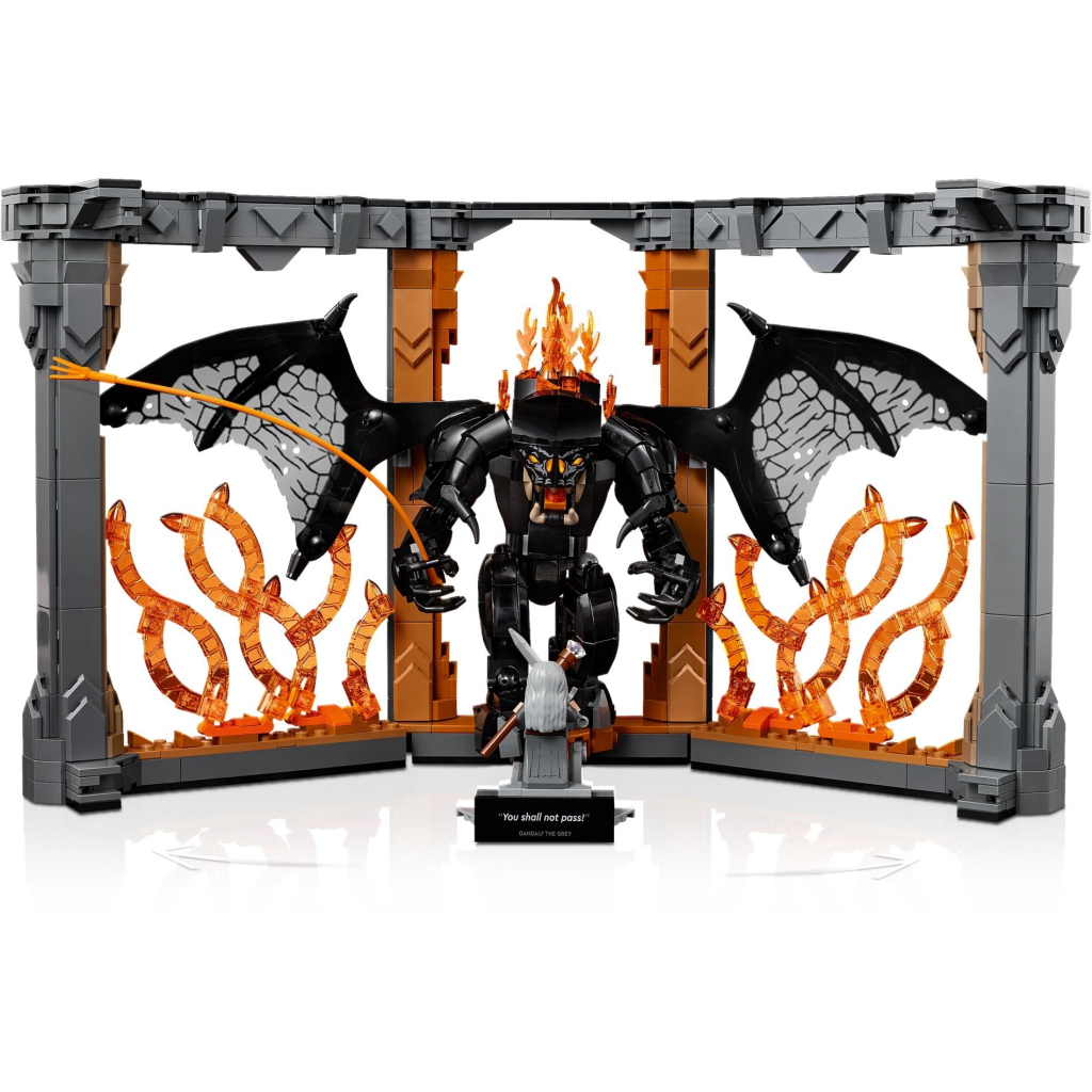 Конструктор LEGO Icons Володар кілець: Балрог. Книжковий куточок (10367) - зображення 4