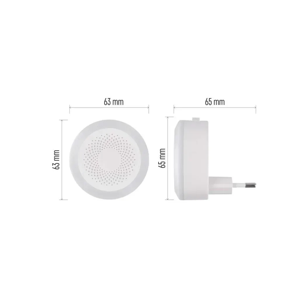 Нічник EMOS 5Lm 230V пластик (P3326) - зображення 7