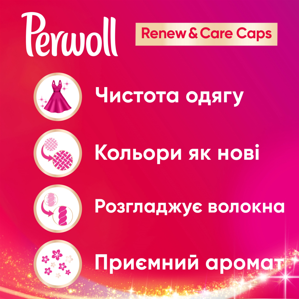 Капсули для прання Perwoll Renew Color для кольорових речей 12 шт. (9000101569537) - зображення 2