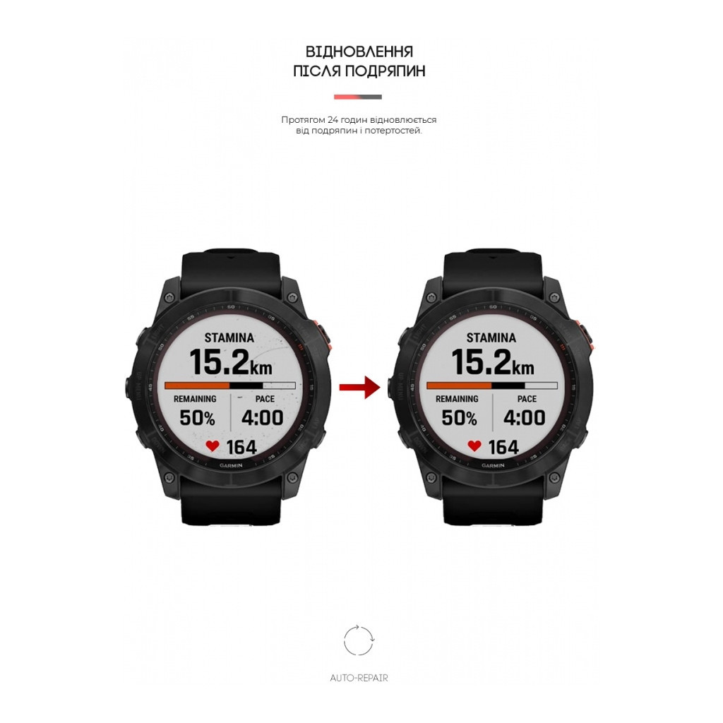 Плівка захисна Armorstandart Garmin Fenix 7X 6 шт. (ARM65863) - зображення 3