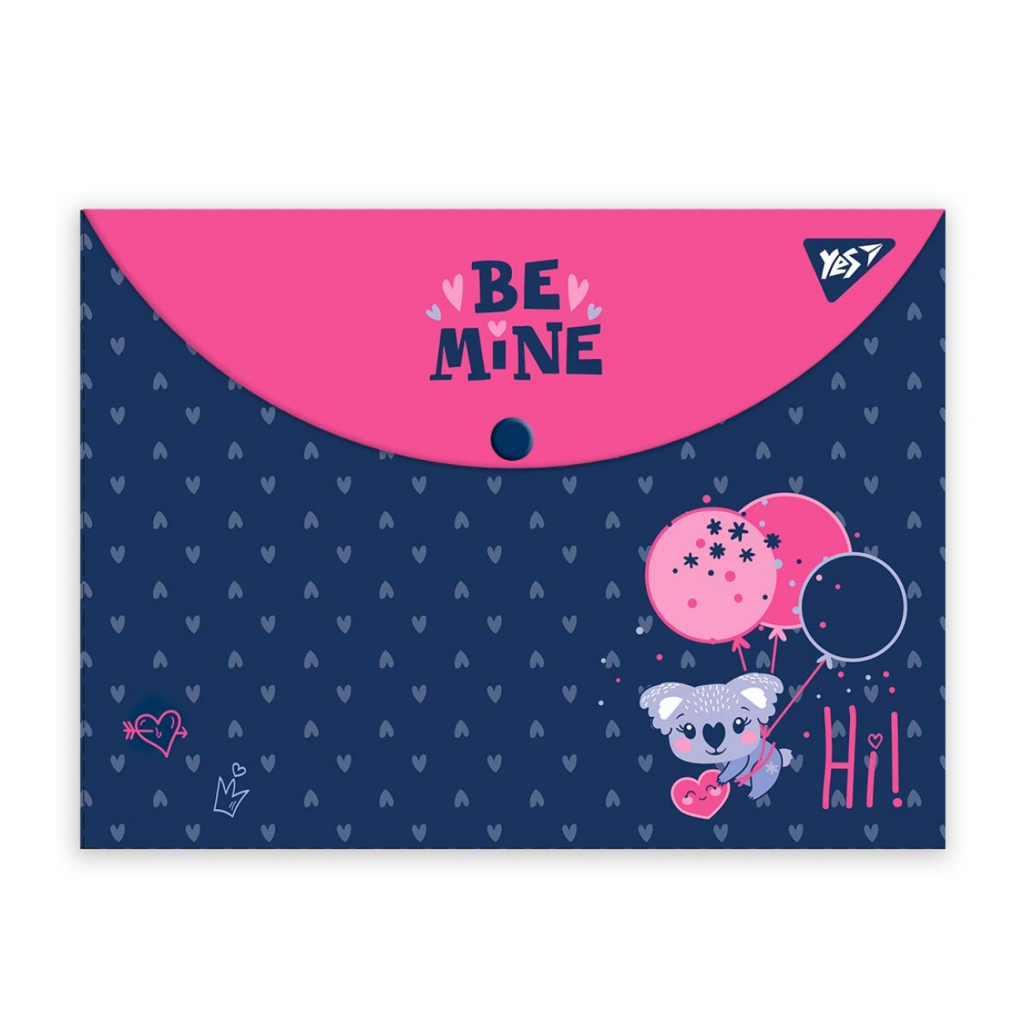 Папка - конверт Yes на кнопці А4 Hi, koala! (492011) - зображення 1