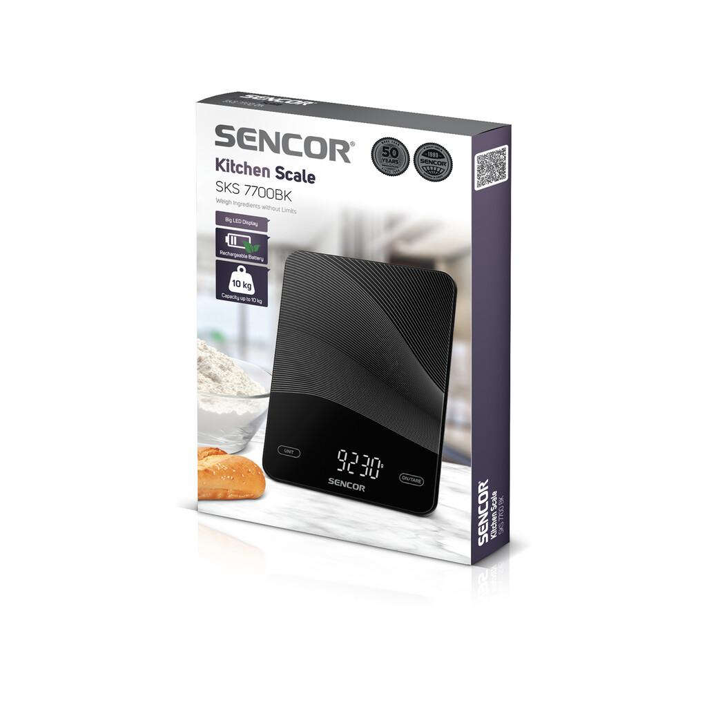 Ваги кухонні Sencor SKS7700BK - изображение 4