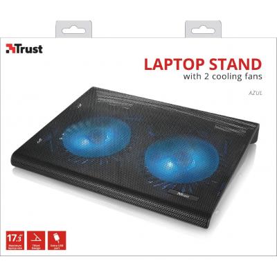 Підставка до ноутбука Trust Azul Laptop Cooling Stand with dual fans (20104) - зображення 9