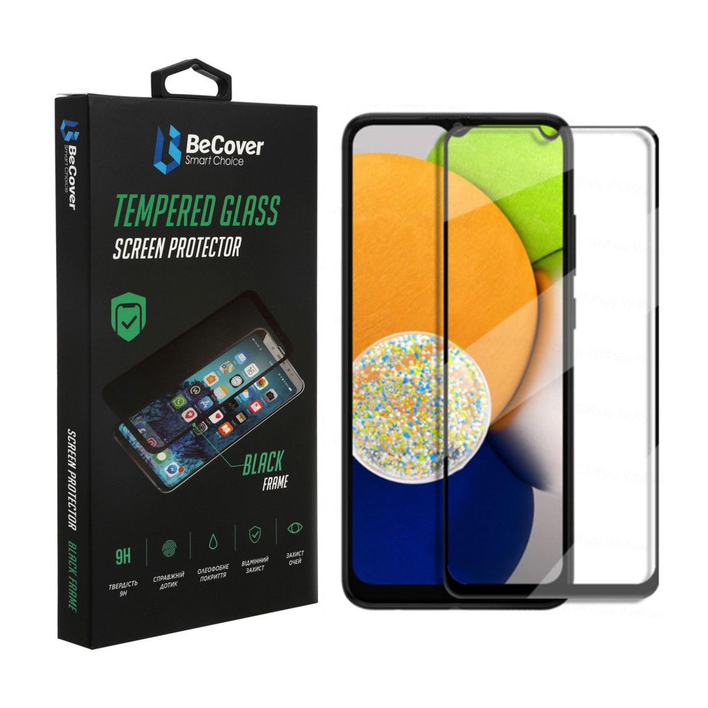 Скло захисне BeCover Samsung Galaxy A13 5G SM-A136 Black (707319) - зображення 1