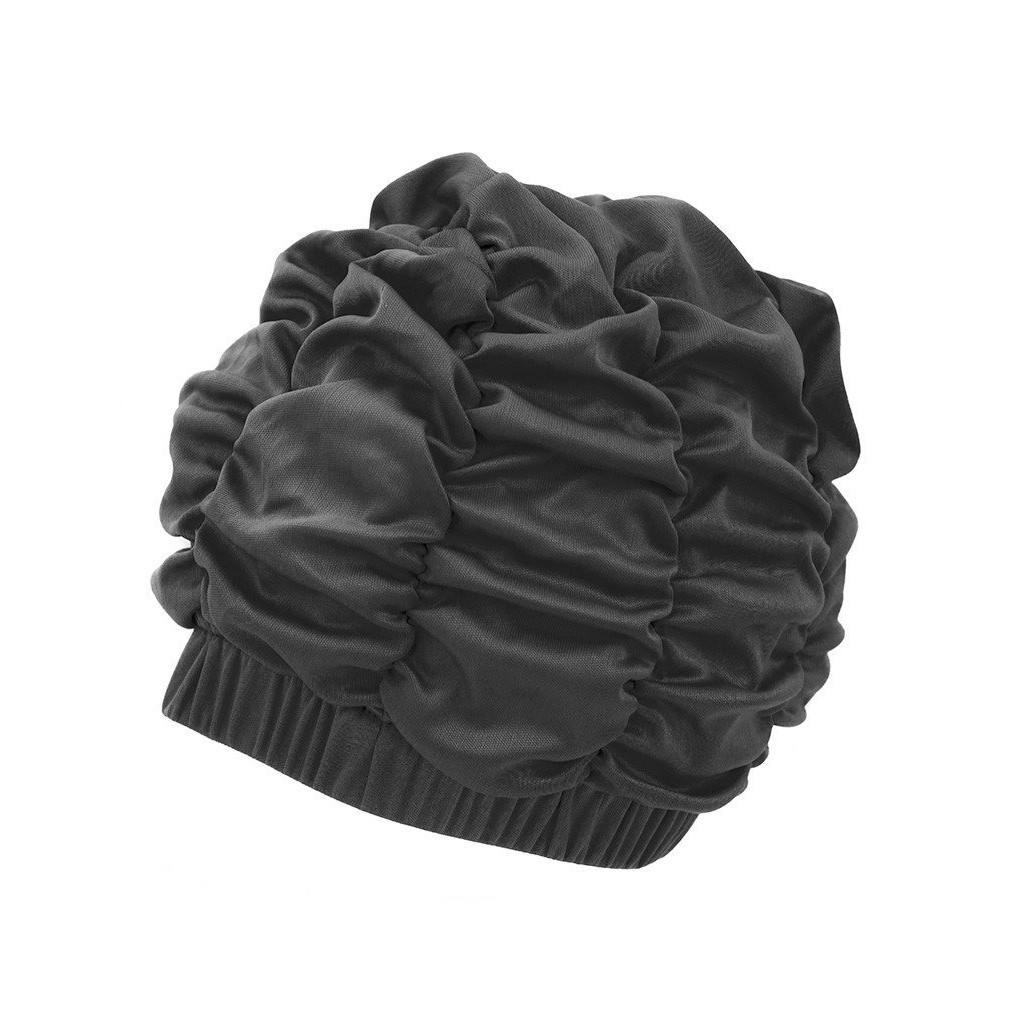 Шапка для плавання Aqua Speed Shower Cap 094-07 5746 чорний Жін OSFM (5908217657466) - зображення 1