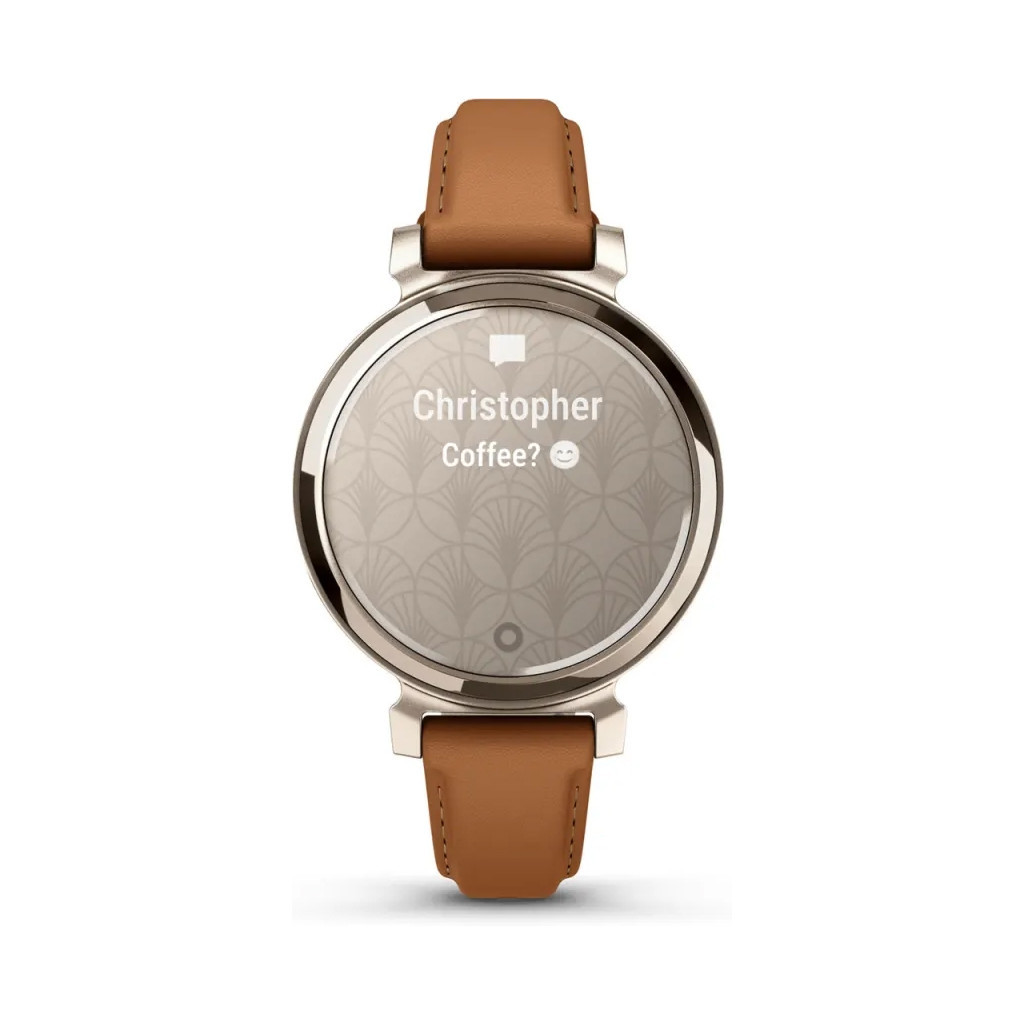 Смарт-годинник Garmin Lily 2 Classic, Cream Gold/Tan (010-02839-02) - зображення 7