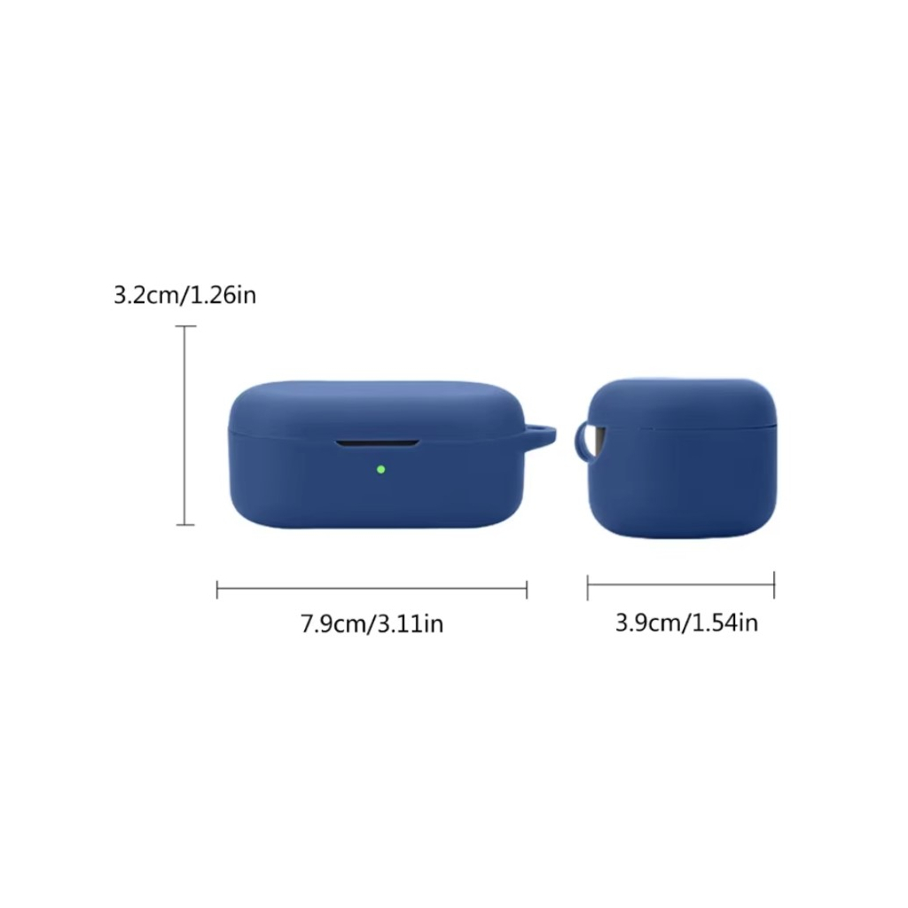 Чохол для навушників BeCover Silicon для OPPO Enco Buds 2 Pro Deep Blue (713224) - зображення 3