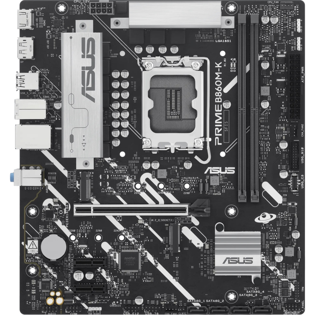 Материнська плата ASUS PRIME B860M-K - зображення 1