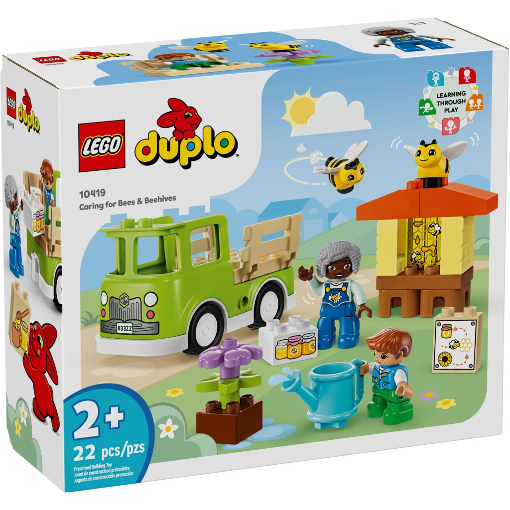 Конструктор LEGO DUPLO Town Догляд за бджолами й вуликами 22 деталей (10419) - зображення 1