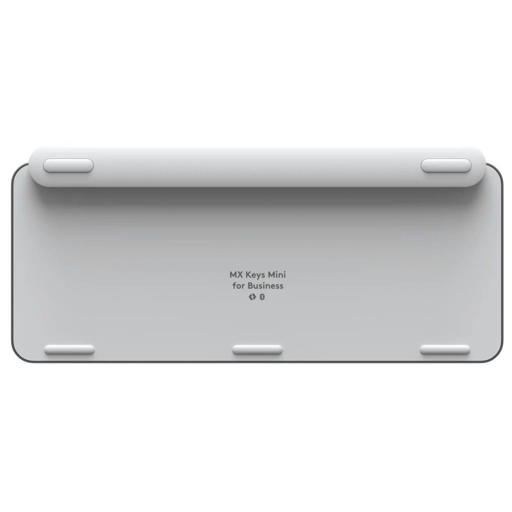 Клавіатура Logitech MX Keys Mini For Business Wireless Illuminated UA Pale Grey (920-010609) - зображення 3