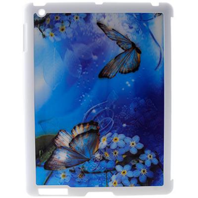 Чохол до планшета Drobak 3D для Apple iPad 2/3/4 "Метелик на квітці" (930208) - зображення 1