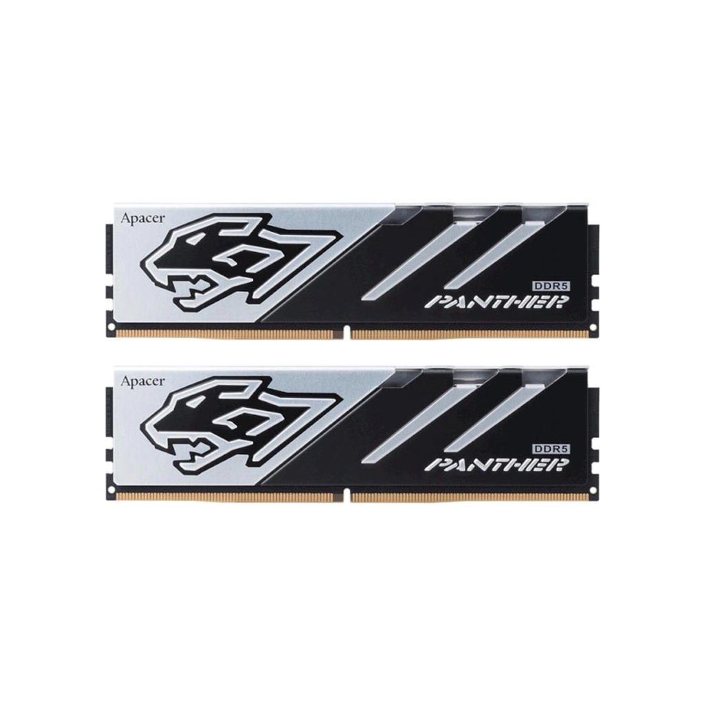 Модуль пам'яті для комп'ютера DDR5 32GB (2x16GB) 6000 MHz Panther Apacer (AH5U32G60C6227BAA-2) - зображення 1