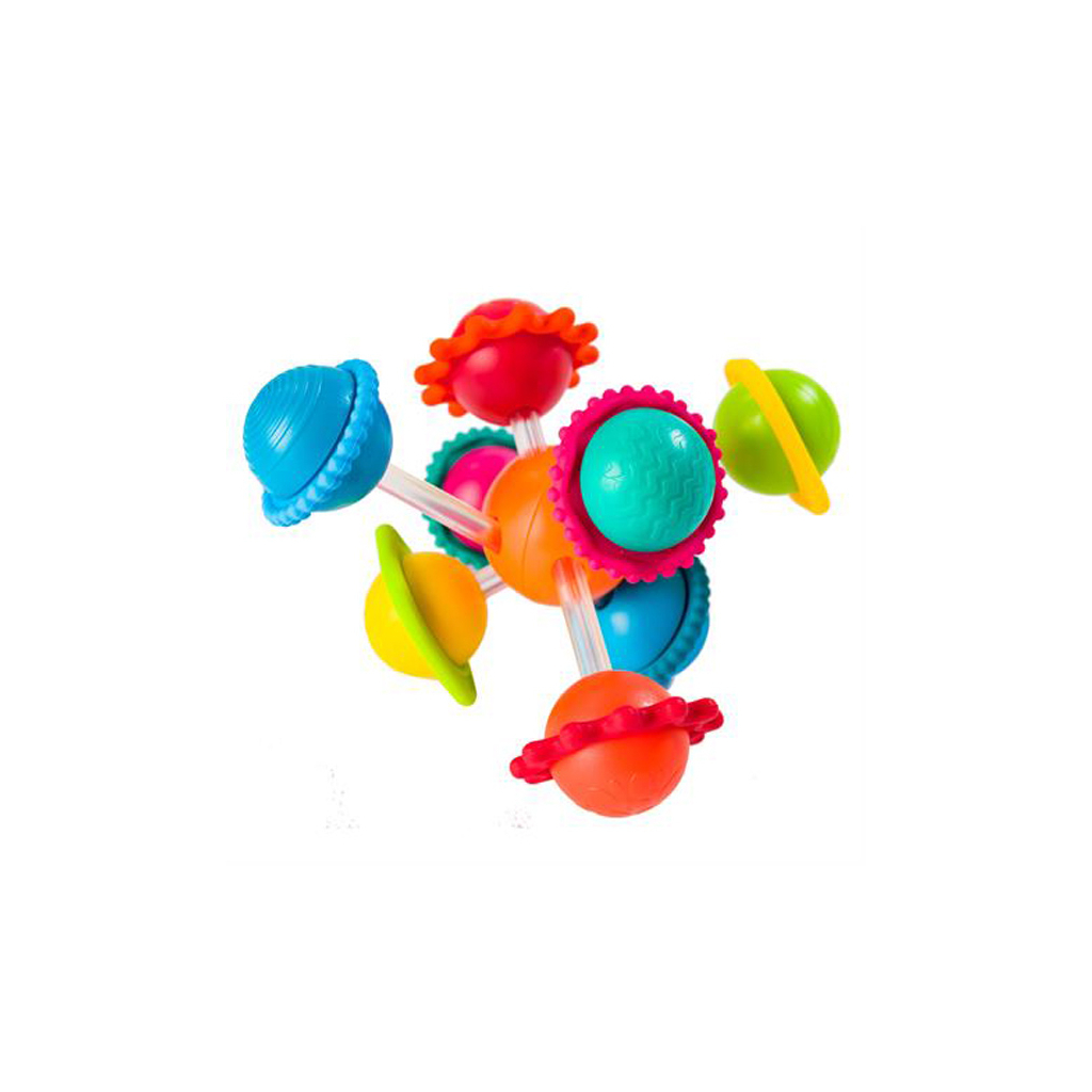 Брязкальце Fat Brain Toys прорізувач Сенсорні кулі Wimzle (F136ML) - изображение 2