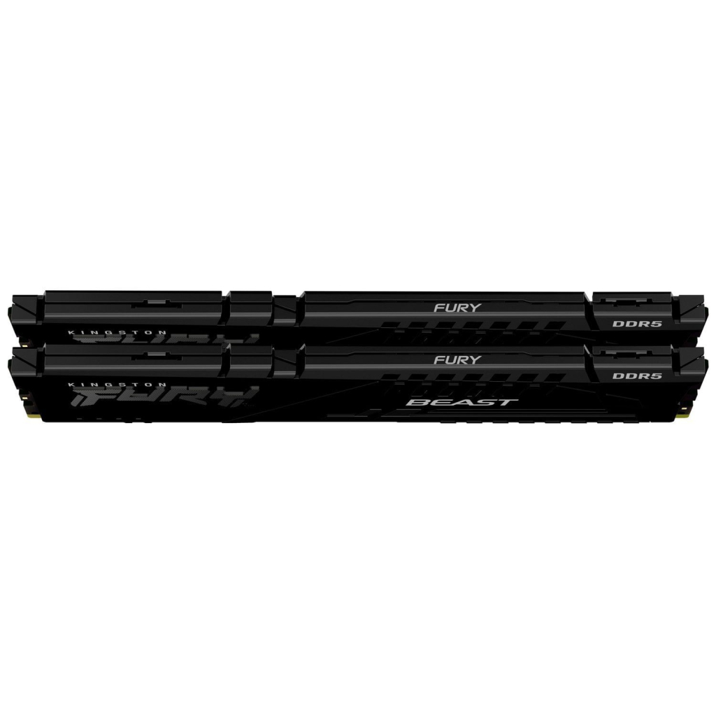 Модуль пам'яті для комп'ютера DDR5 64GB (2x32GB) 5600 MHz Beast EXPO Black Kingston Fury (ex.HyperX) (KF556C40BB2K2-64) - зображення 3
