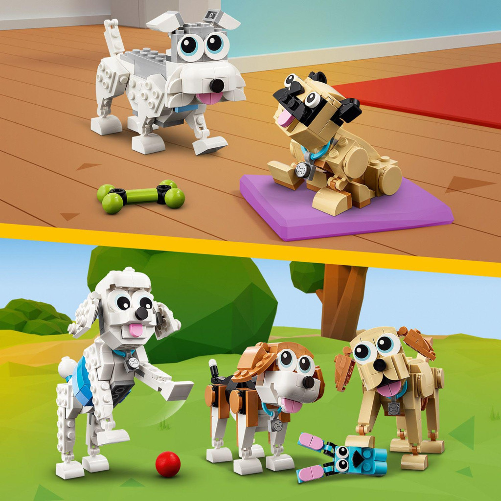 Конструктор LEGO Creator Милі собачки 475 деталей (31137) - зображення 5