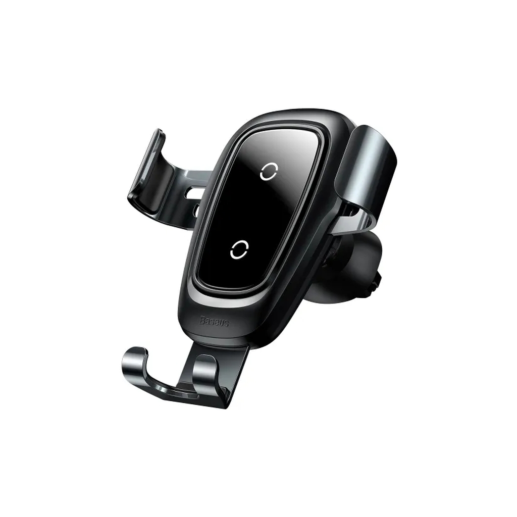 Універсальний автотримач Baseus Metal Gravity with technology Qi 10W (WXYL-B0A) - изображение 1
