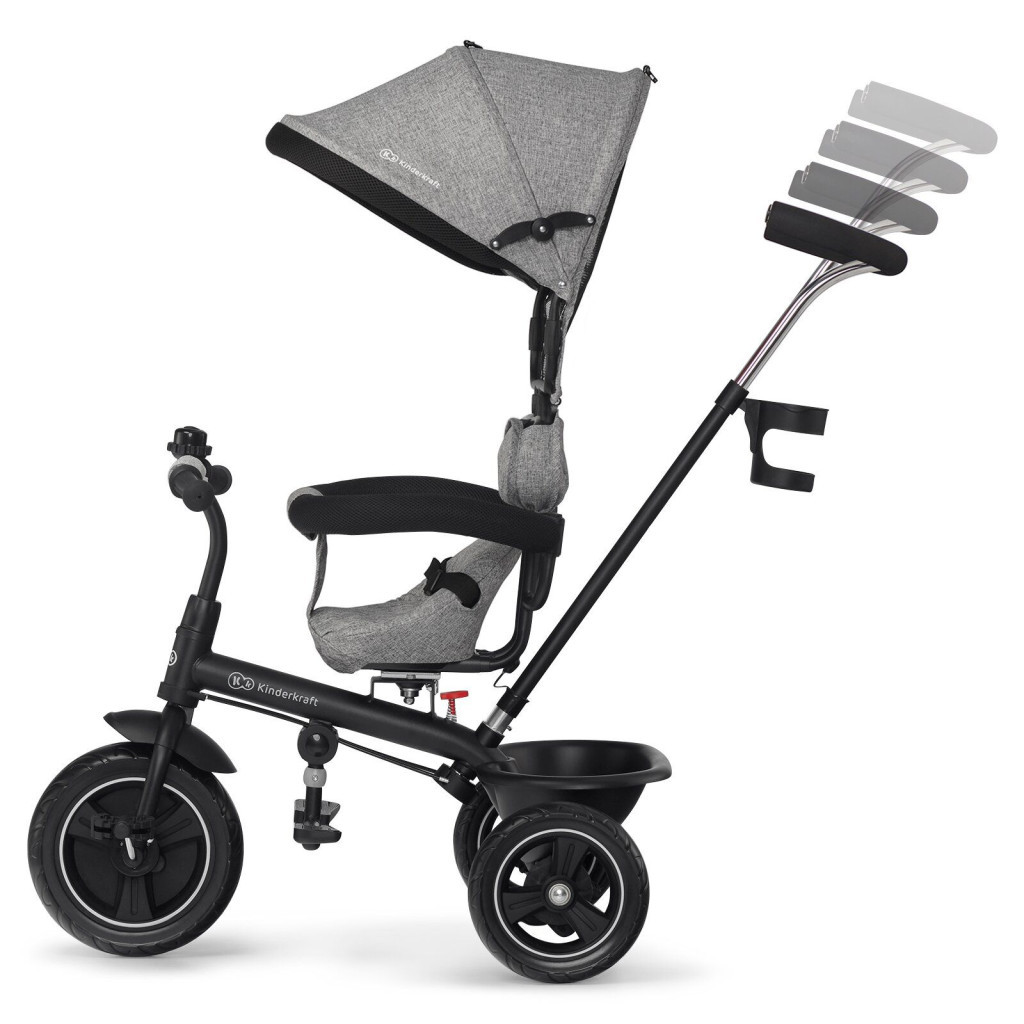 Дитячий велосипед Kinderkraft Freeway Grey Melange (KKRFRWAGRY0000) (5902533915538) - зображення 3