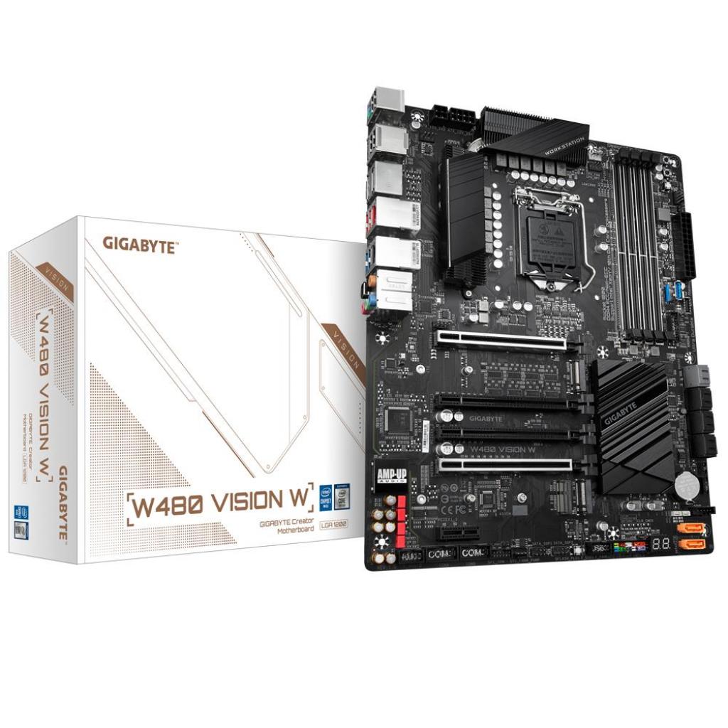 Серверна материнська плата GIGABYTE W480 VISION W - зображення 1