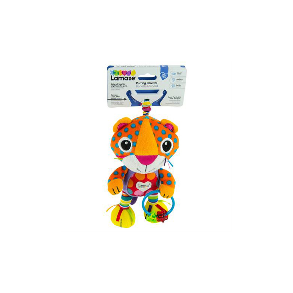 Іграшка на коляску Lamaze Леопардик муркотить (L27563) - зображення 1