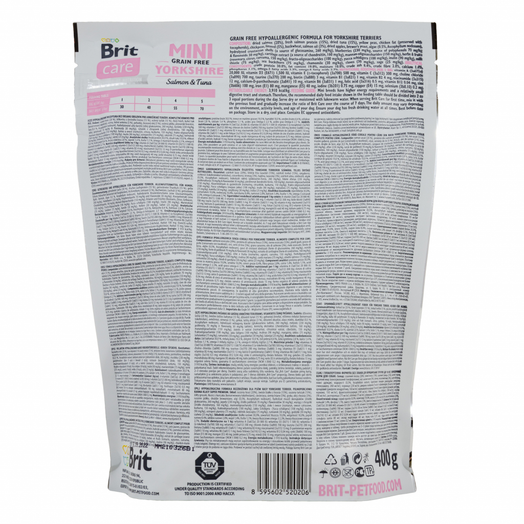 Сухий корм для собак Brit Care GF Mini Yorkshire 400 г (8595602520206) - зображення 2
