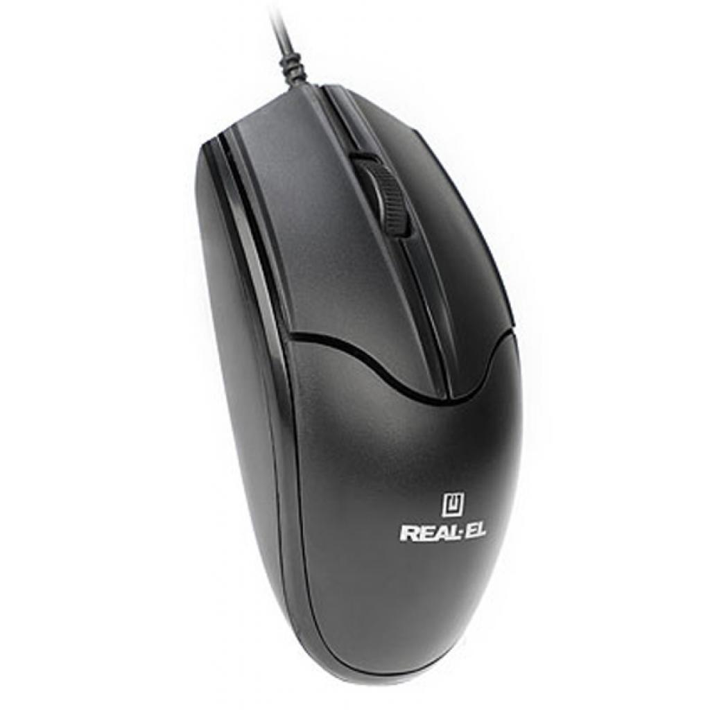 Мишка REAL-EL RM-410 Silent Black - зображення 4
