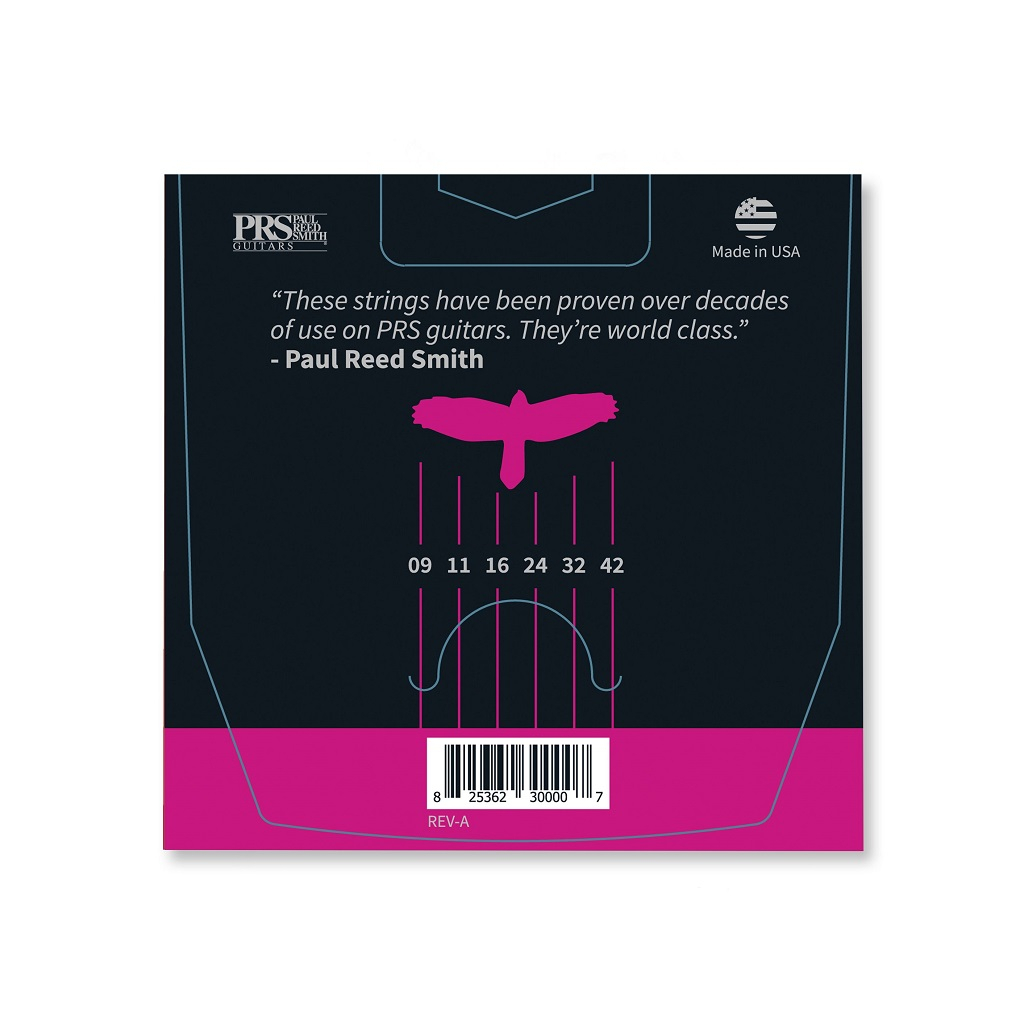 Струни для гітари PRS Classic Super Light Guitar Strings 09-42 (100148001001001) - зображення 2