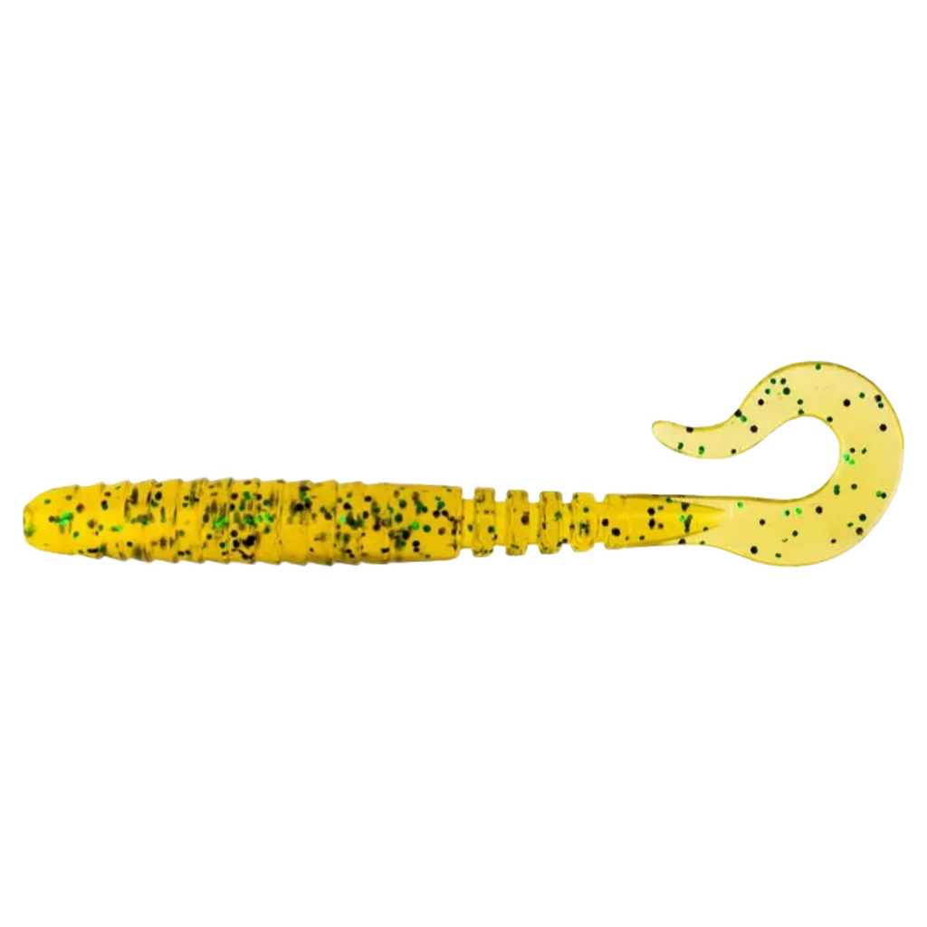 Силікон рибальський FishUP Vipo 4.3" 036 - Caramel/Green&Black (7шт/уп) (1864.11.12) - зображення 1