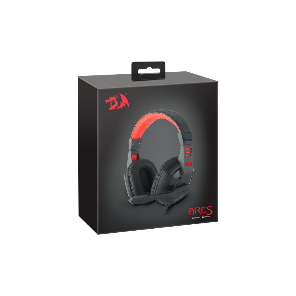 Навушники Redragon Ares Black-Red (78343) - зображення 11