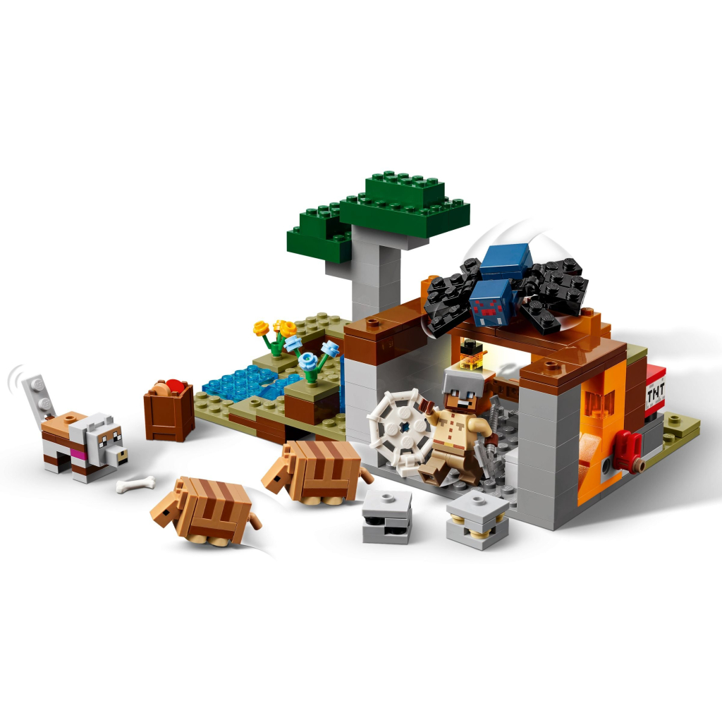 Конструктор LEGO Minecraft Шахтна експедиція Броненосець (21269) - зображення 3